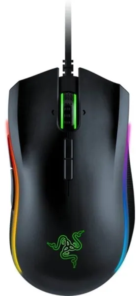 Razer Mamba Elite - Gaming Mus - Laser - 9 knapper - Sort med RGB lys